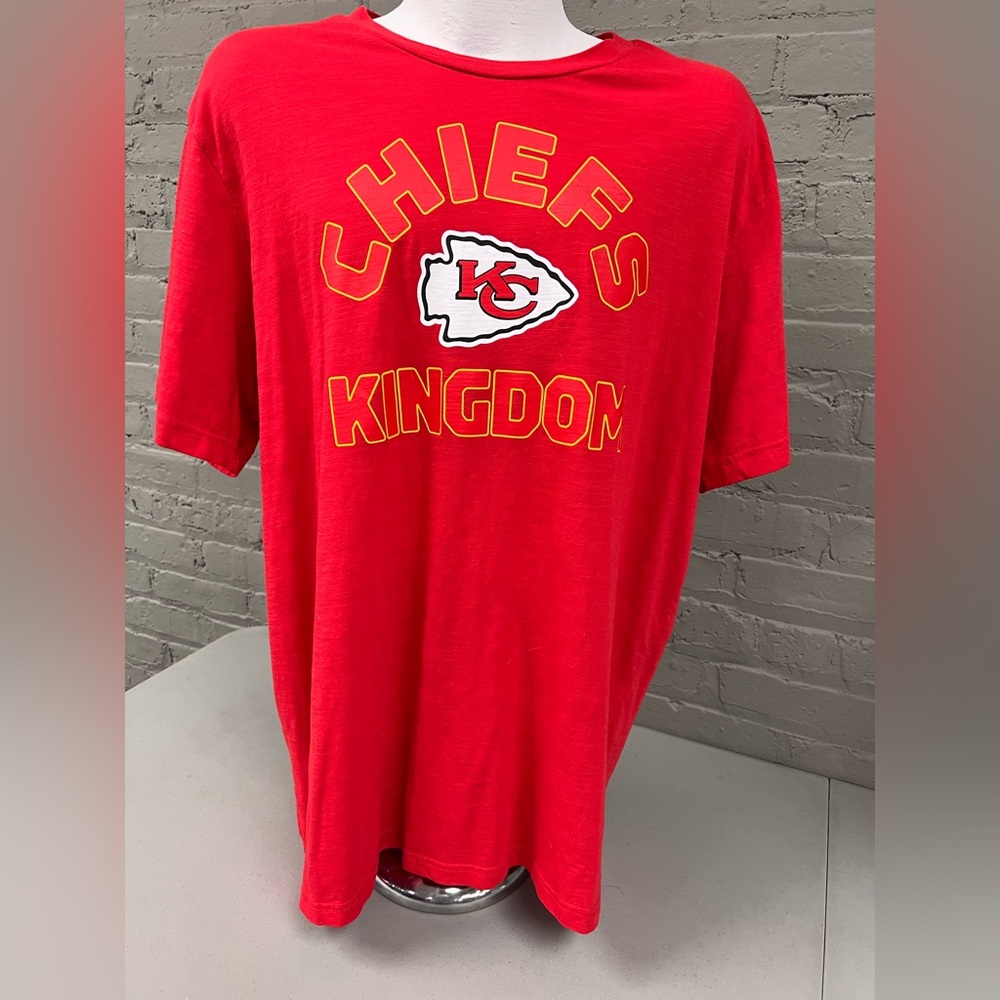 NFL Red Kansas City Chiefs Kingdom Short Sleeve Tee